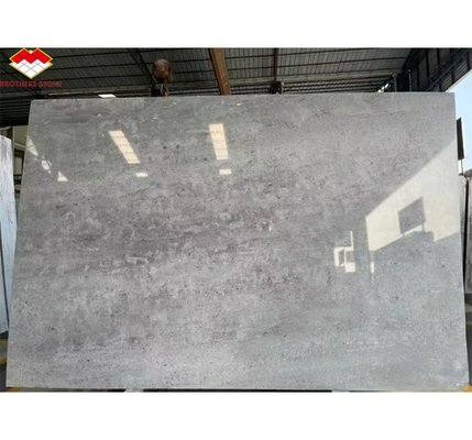 ODM OEM Lumière de lune polie Grise Marbre de pierre de plancher Escaliers pour l' hôtel dans Yunfu