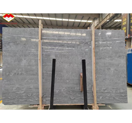 ODM OEM Lumière de lune polie Grise Marbre de pierre de plancher Escaliers pour l' hôtel dans Yunfu