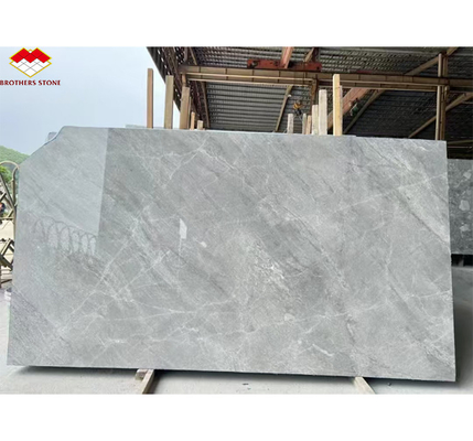 Yinsha Italian Grey Marble Stone Big Slab pour les planchers d'hôtel et les escaliers intérieurs