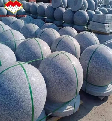 Carreaux de sol en granit de luxe moderne pour une surface poli Barricade extérieure Parking de balle