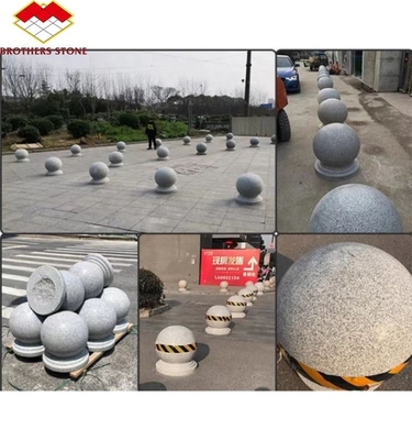 Carreaux de sol en granit de luxe moderne pour une surface poli Barricade extérieure Parking de balle