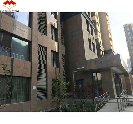 Granit flambé chinois moderne pour le revêtement de mur extérieur intérieur