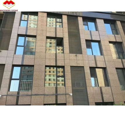 Granit flambé chinois moderne pour le revêtement de mur extérieur intérieur