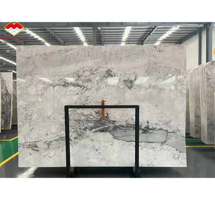 Hôtel Marbre de type Calcite Calacatta Grain de laine pour le Brésil moderne Décoration intérieure de luxe