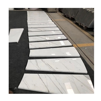 Unique bleu Onyx rétroéclairage Escaliers Balustrade pour 8-30 mm d'épaisseur Arc Escaliers