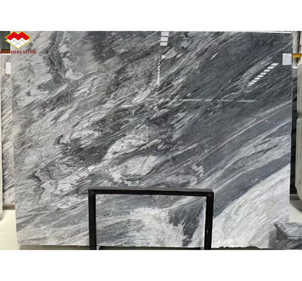 Design d'intérieur de l'hôtel Calcite Marbre étape de sol et d'escaliers avec lumière à Florence Gris