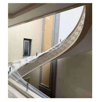 Décoration de la maison Beige pierre naturelle dalle granit marbre avec finition polie ODM OEM