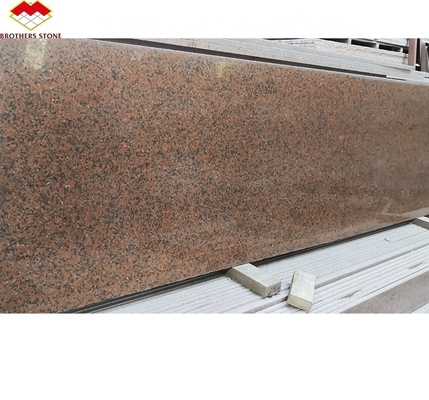 Chine de granit de pierre taillée à la taille dans le style moderne de luxe pour le comptoir de cuisine poli