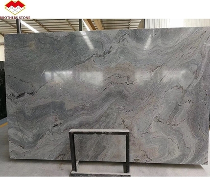 Plaques de granit bleu de pierre naturelle taillées sur mesure pour les panneaux muraux de la maison et la table à manger