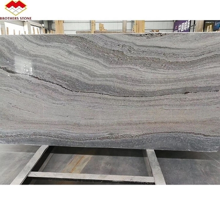 Plaques de granit bleu de pierre naturelle taillées sur mesure pour les panneaux muraux de la maison et la table à manger
