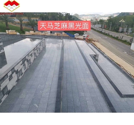Plaque de granite chinoise taillée à la taille pour revêtement de sol extérieur 30 mm