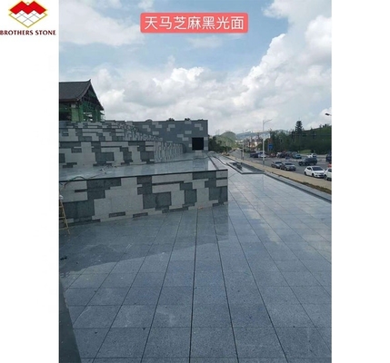 Plaque de granite chinoise taillée à la taille pour revêtement de sol extérieur 30 mm