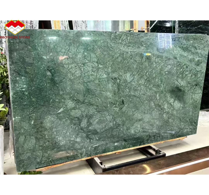 Marbre vert foncé de calcite pour le design moderne Villa salle de bain Evier et table à manger