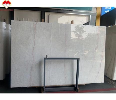 Carreaux en onyx blanc rétroéclairés pour les murs et le sol Translucides en marbre blanc cristallin