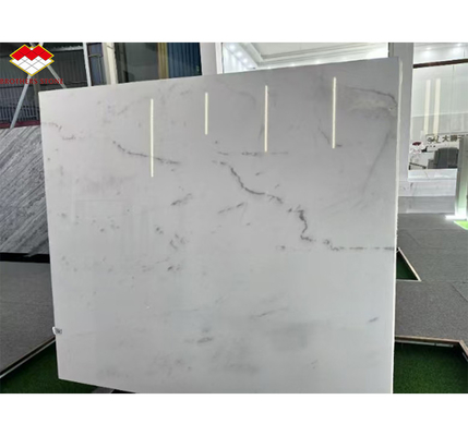 Pierre des frères Yunfu Prix le moins cher Marbre de beauté blanche avec veines grises Veneur de marbre blanc atlantique de haute qualité
