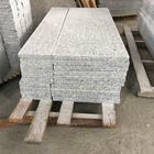 Résistance d'alcali de dalle de tuile de pierre de granit polie par G603 pour la partie supérieure du comptoir