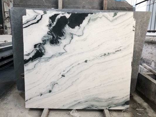 Dalle en pierre 60x120cm de marbre exotique aiguisée par mur des dessus