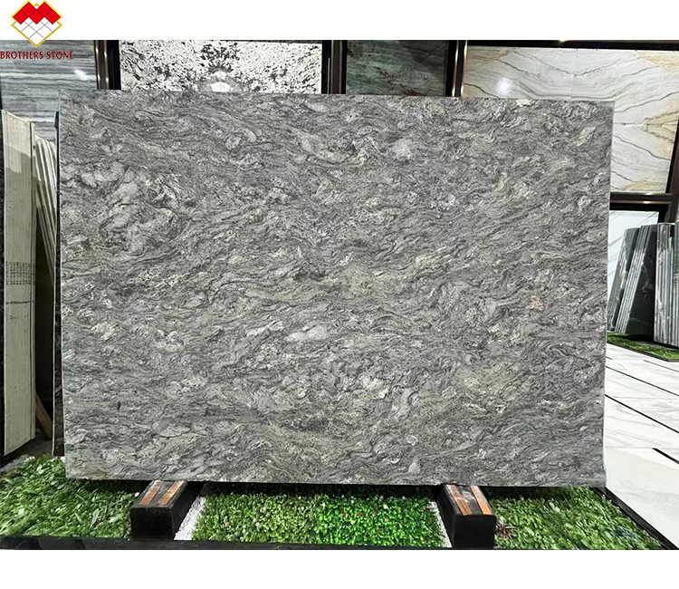 Murs et planchers Plaques de granit noir de 18 à 20 mm d'épaisseur avec motif de dalles antiques
