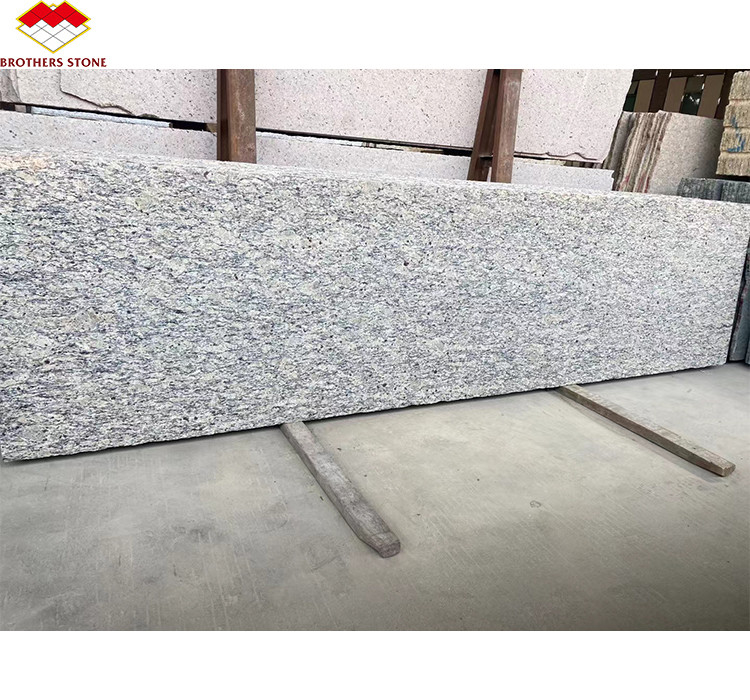 Couleur violette moderne brésilienne Gialo Cicita Santa Granite lames de pierre naturelle polies et affûtées Pour la conception de l'hôtel Villa