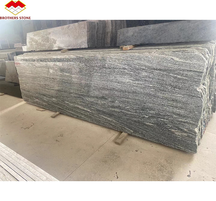 Plaques de granit vert pour rénovation intérieure et extérieure