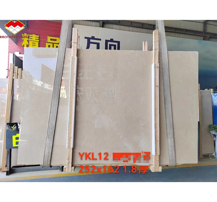 Calcite marbre poli Bianco Botticino pour le haut de gamme Shanna Beige panneau mural de conception